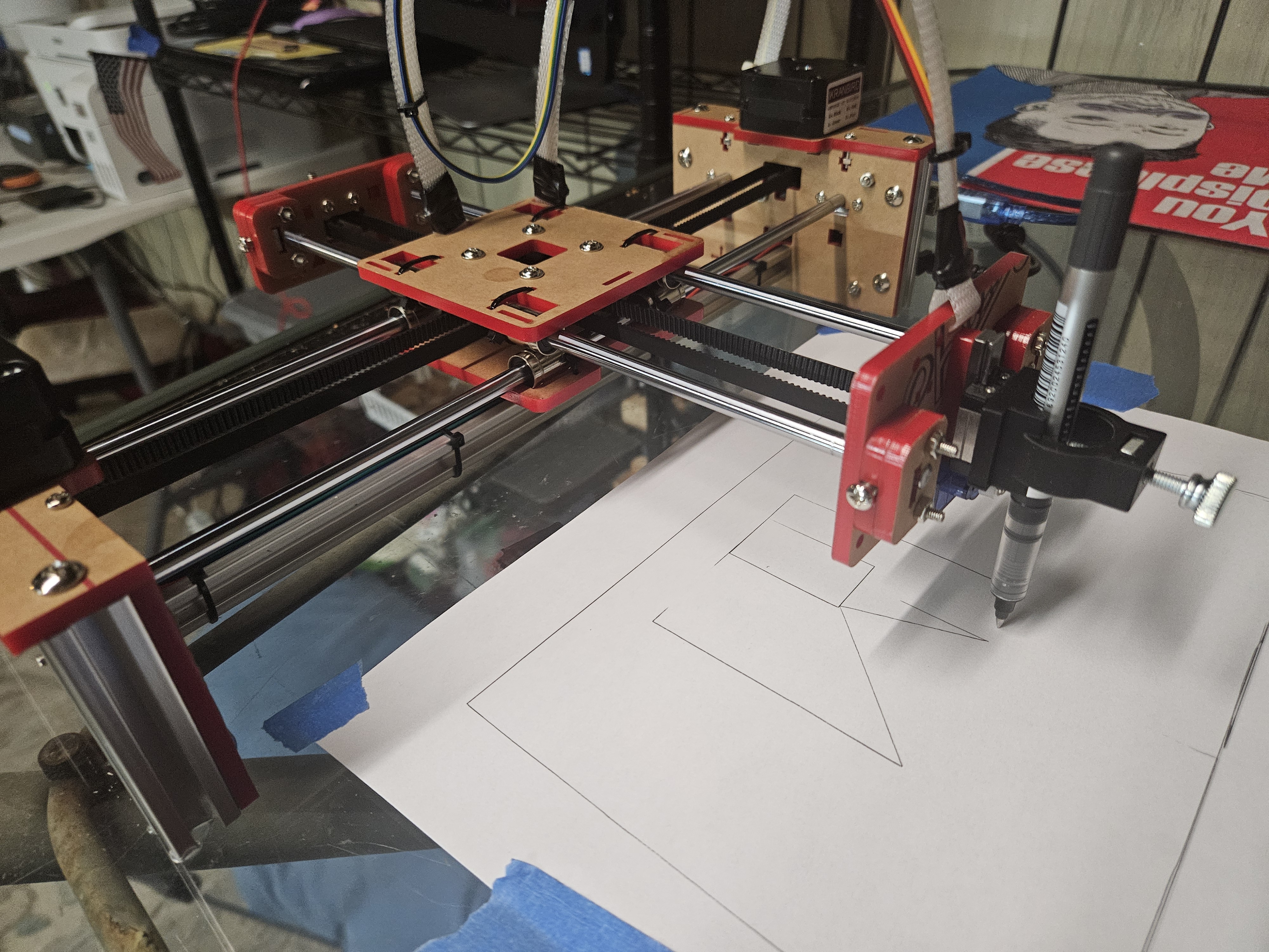 AX6 Pen Plotter